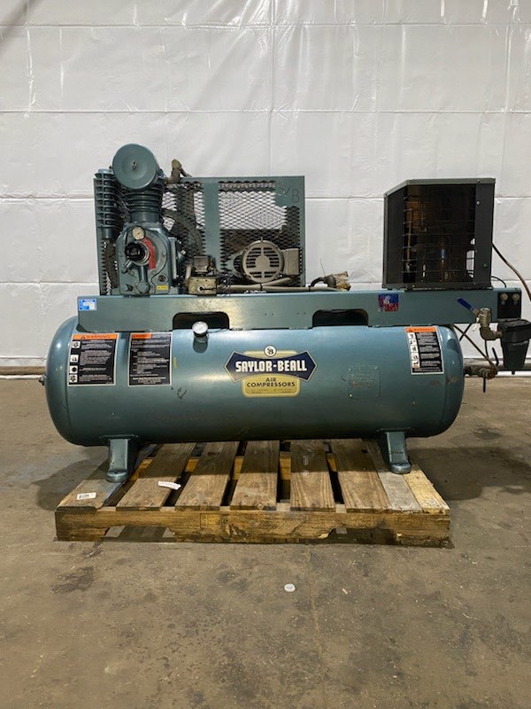 2HP  Saylor-Beall  Model CD-PL-720-80 Air Compressor